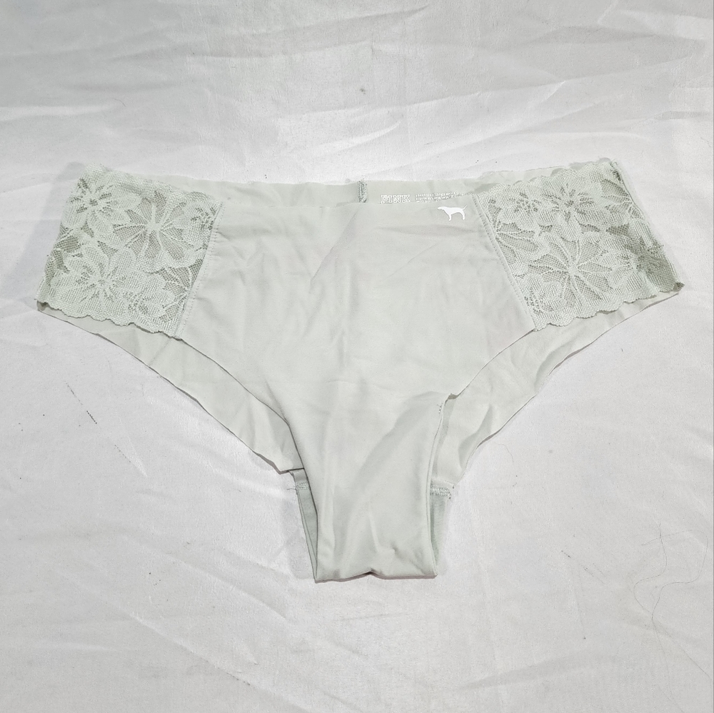 NWOT PINK Olive No Show Lace Panties